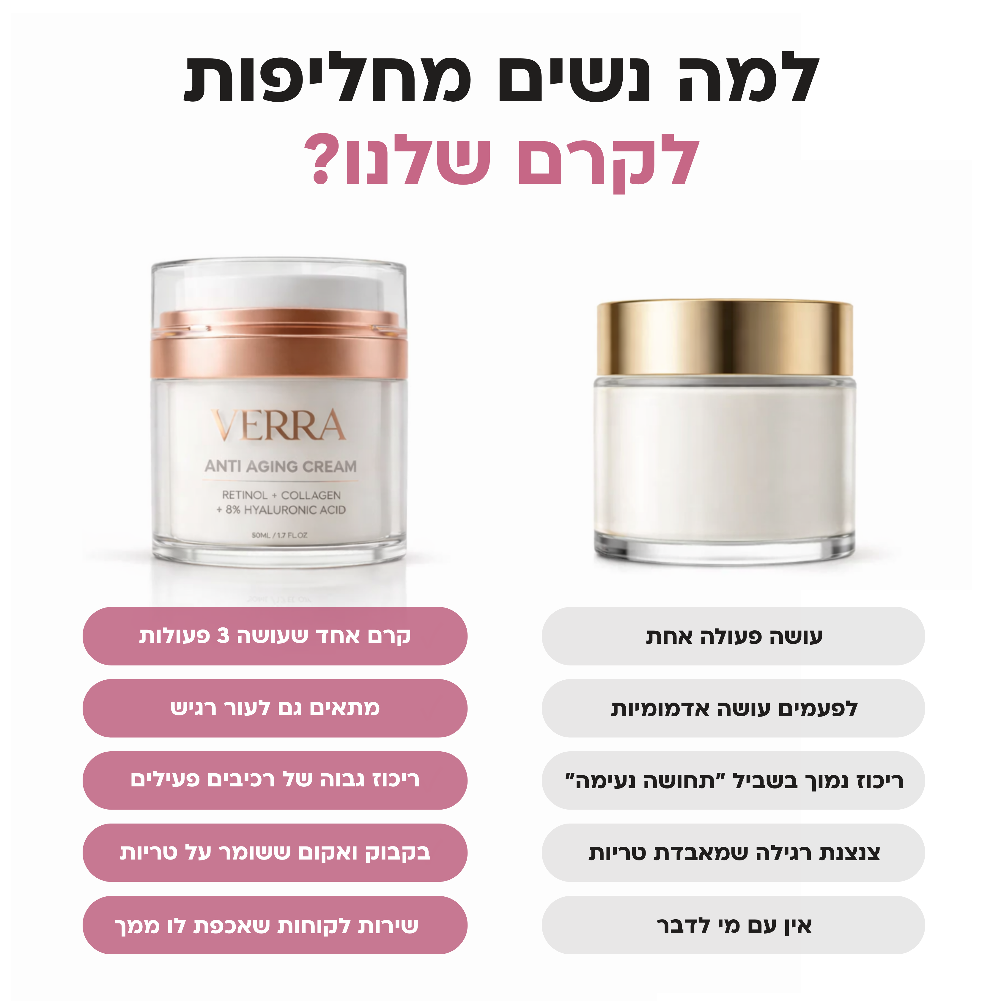 VERRA | קרם אנטי אייג׳ינג